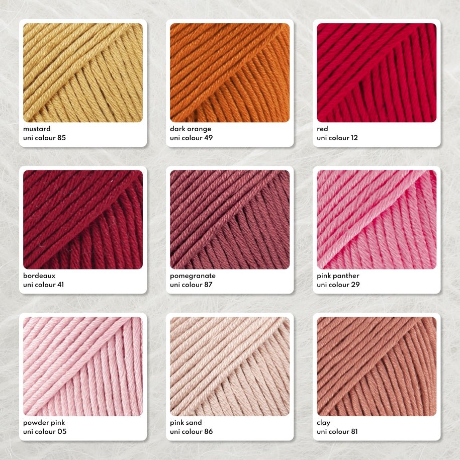 DROPS Muskat MUSKAT UNI COLOUR 01 light blue purple | Knitting yarn shop / dzijas veikals