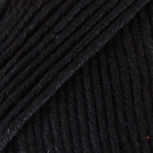 DROPS Muskat MUSKAT UNI COLOUR 17 black | Knitting yarn shop / dzijas veikals