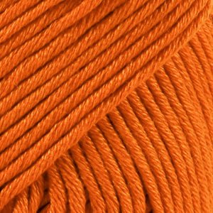 DROPS Muskat MUSKAT UNI COLOUR 49 dark orange | Knitting yarn shop / dzijas veikals