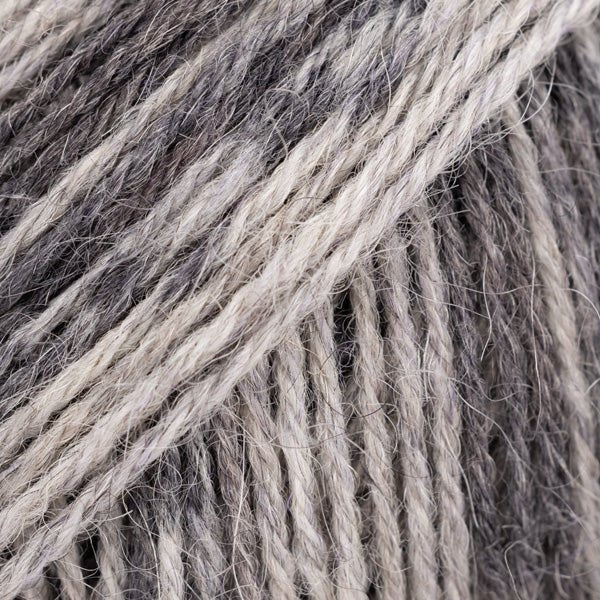 DROPS Nord alpaca and wool blend fingering-weight yarn 105 print stone path print | Knitting yarn shop / dzijas veikals