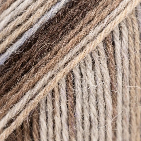 DROPS Nord alpaca and wool blend fingering-weight yarn 107 print driftwood print | Knitting yarn shop / dzijas veikals