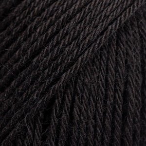 DROPS Nord NORD UNI COLOUR 02 black | Knitting yarn shop / dzijas veikals