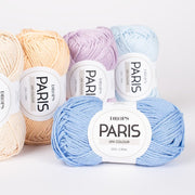 DROPS Paris PARIS UNI COLOUR 01 apricot | Knitting yarn shop / dzijas veikals