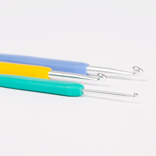 DROPS Pro Circus. Aluminium crochet hook 13cm, sizes 2 - 12 mm 2 | Knitting yarn shop / dzijas veikals