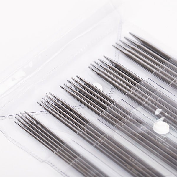 DROPS Pro Classic Double Pointed Needles Set, 15 cm, in sizes 2.0, 2.5, 3.0, 3.5 and 4.0 mm | Knitting yarn shop / dzijas veikals