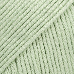 DROPS Safran SAFRAN UNI COLOUR 74 pistachio ice cream | Knitting yarn shop / dzijas veikals