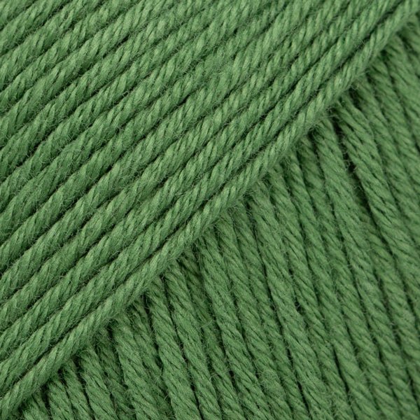 DROPS Safran SAFRAN UNI COLOUR 78 forest green | Knitting yarn shop / dzijas veikals