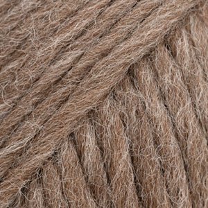 DROPS Snow - Super Bulky Feltable 100% Wool 131 · dusty brown mix | Knitting yarn shop / dzijas veikals