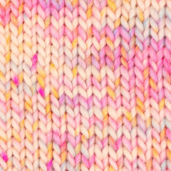 DROPS Snow - Super Bulky Feltable 100% Wool 139 · rainbow sprinkles print | Knitting yarn shop / dzijas veikals