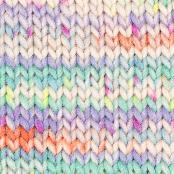 DROPS Snow - Super Bulky Feltable 100% Wool 140 · colour carnival print | Knitting yarn shop / dzijas veikals