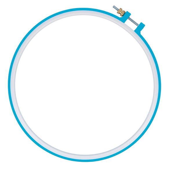 Embroidery hoop plastic round 23.5cm | Knitting yarn shop / dzijas veikals