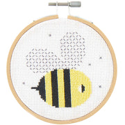 Embroidery kit - Bee | Knitting yarn shop / dzijas veikals