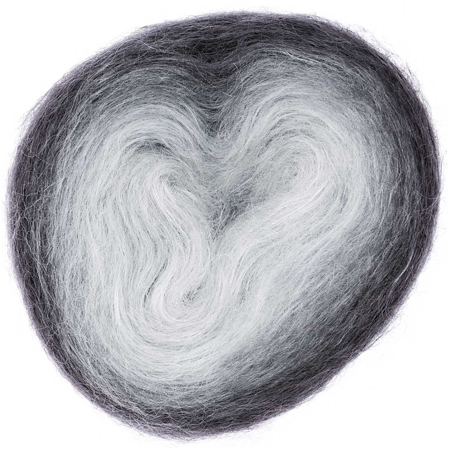 Essentials Super Kid Mohair Loves Silk Colourlove Yarn 001 - Grey | Knitting yarn shop / dzijas veikals