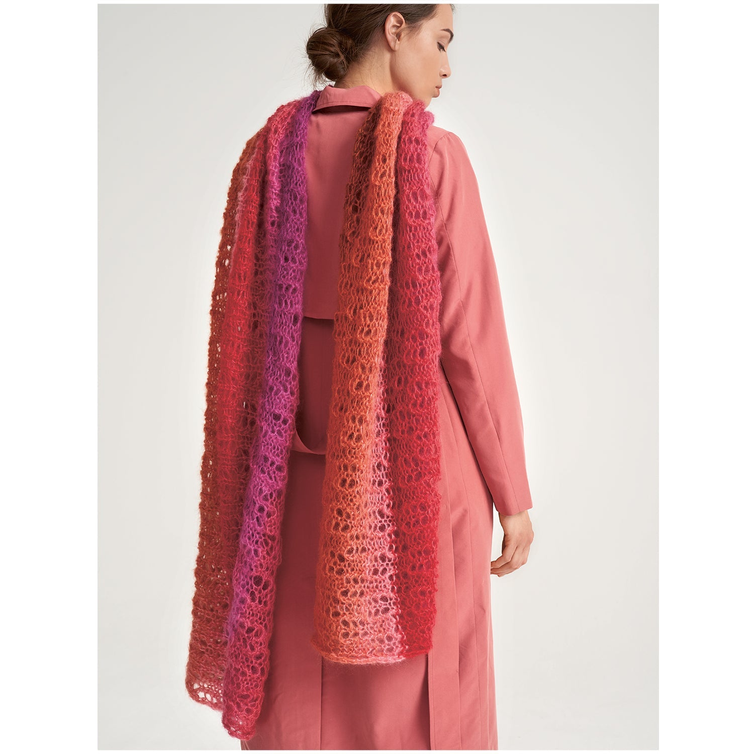 Essentials Super Kid Mohair Loves Silk Colourlove Yarn 015 - Apricot | Knitting yarn shop / dzijas veikals