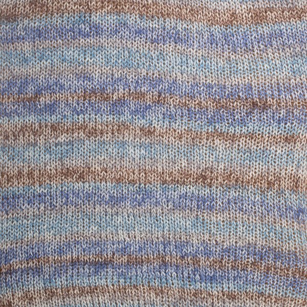 FABEL LONG PRINT 604 ocean view | Knitting yarn shop / dzijas veikals