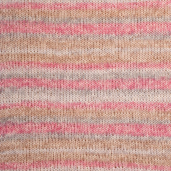 FABEL LONG PRINT 623 rose mist | Knitting yarn shop / dzijas veikals