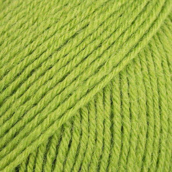 FABEL UNI COLOUR 112 apple green | Knitting yarn shop / dzijas veikals