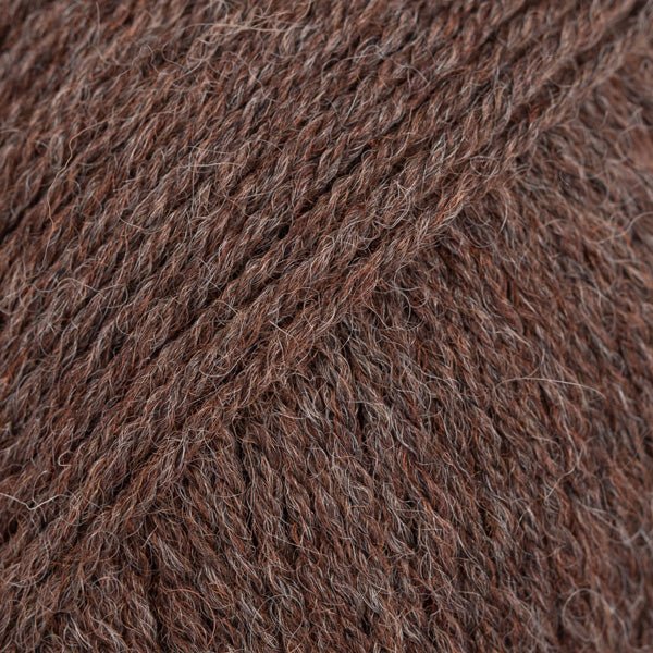 FABEL UNICOLOR 300 brown | Knitting yarn shop / dzijas veikals