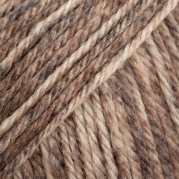 FIESTA PRINT 30 roasted almond | Knitting yarn shop / dzijas veikals