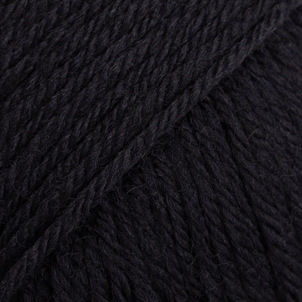 FIESTA UNI COLOUR 10 black | Knitting yarn shop / dzijas veikals
