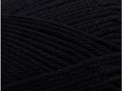 FILCOLANA Anina Merino Yarn Black - 102 | Knitting yarn shop / dzijas veikals