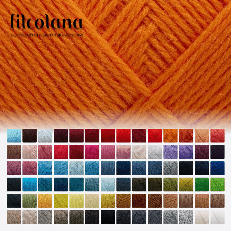 FILCOLANA Arwetta 70 color variants Alaskan Blue - 141 | Knitting yarn shop / dzijas veikals