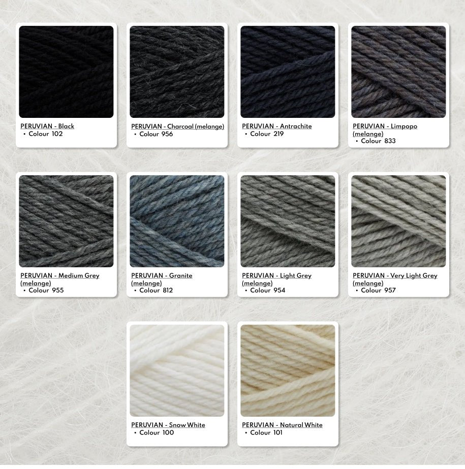 FILCOLANA Peruvian Snow White - 100 | Knitting yarn shop / dzijas veikals