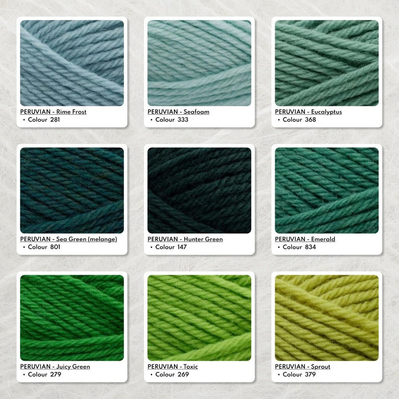 Filcolana Peruvian Wool Yarn – High-Quality Knitting & Crochet Wool ...