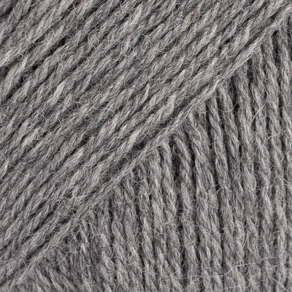 FLORA MIX 04 medium grey | Knitting yarn shop / dzijas veikals