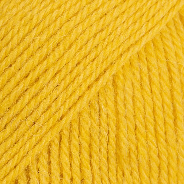 FLORA MIX 17 yellow | Knitting yarn shop / dzijas veikals