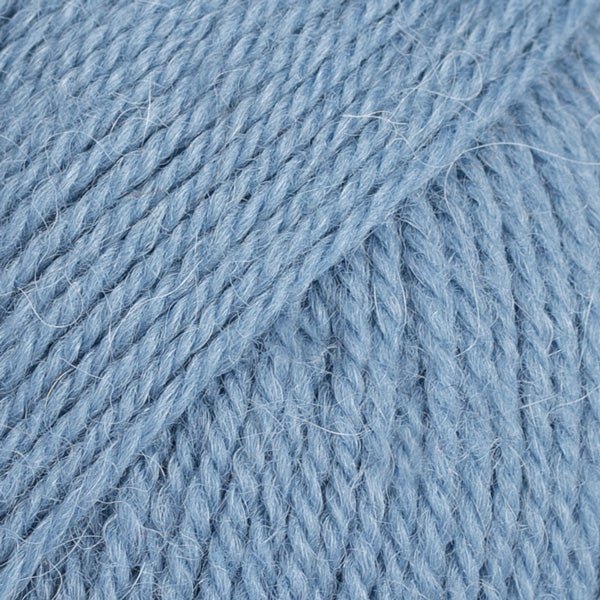 FLORA UNI COLOUR 13 denim blue | Knitting yarn shop / dzijas veikals