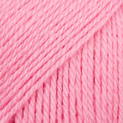 FLORA UNI COLOUR 36 rose petal | Knitting yarn shop / dzijas veikals