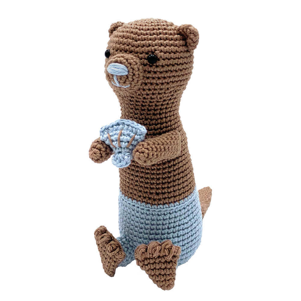 HardiCraft Crochet amigurumi kit Otis Otter | Knitting yarn shop / dzijas veikals