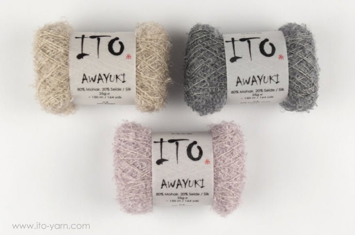 ITO Awayuki, 25 gr 0460 White | Knitting yarn shop / dzijas veikals