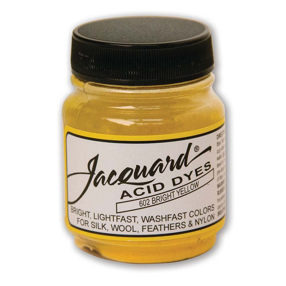 Jacquard Acid dye 602 Bright Yellow | Knitting yarn shop / dzijas veikals