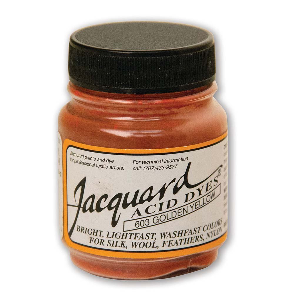 Jacquard Acid dye 603 Golden Yellow | Knitting yarn shop / dzijas veikals