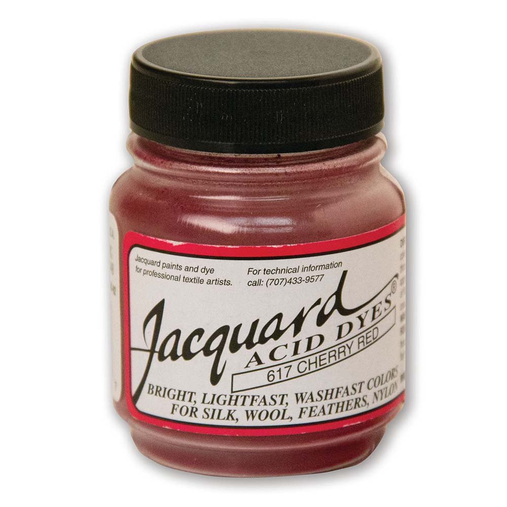 Jacquard Acid dye 617 Cherry Red | Knitting yarn shop / dzijas veikals