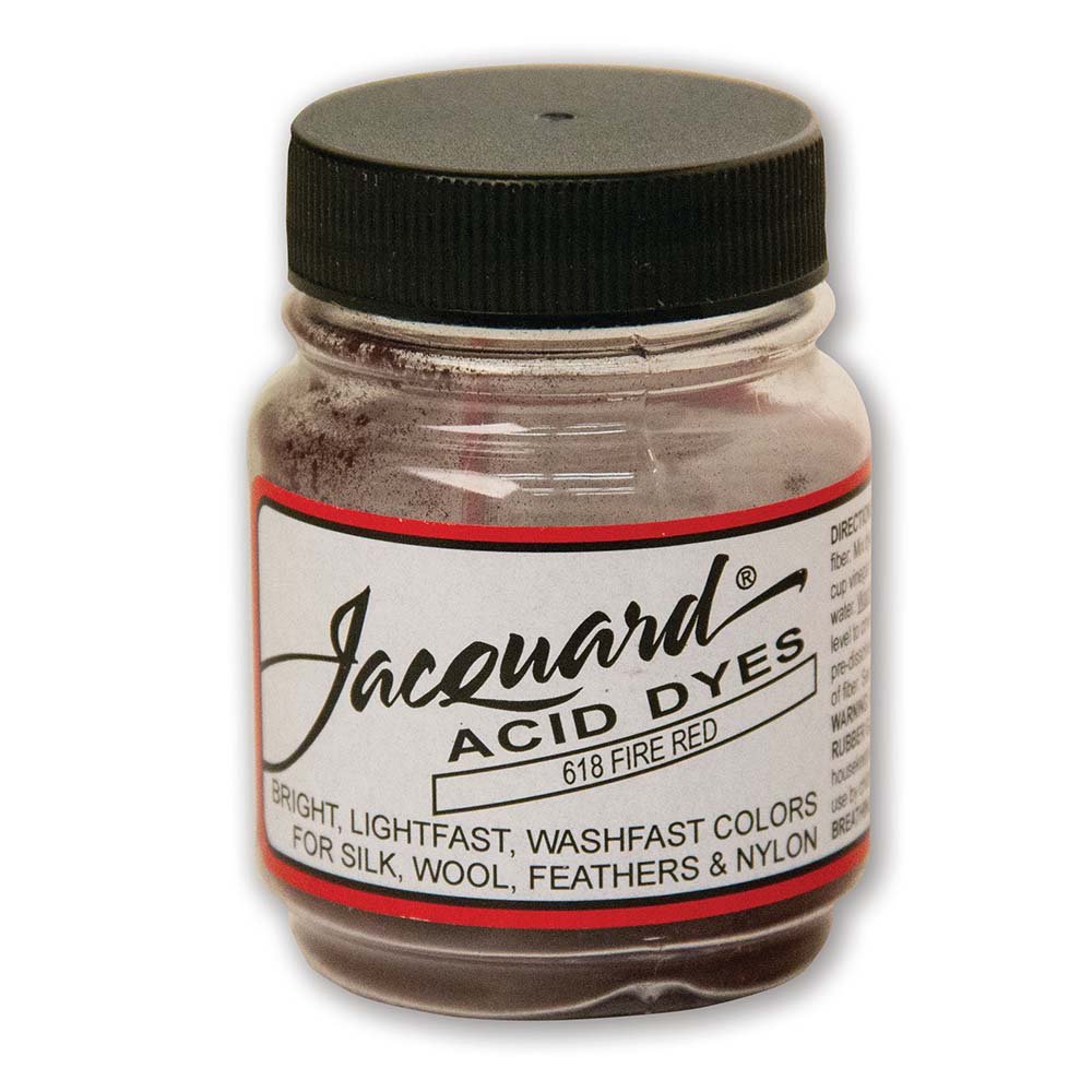 Jacquard Acid dye 618 Fire Red | Knitting yarn shop / dzijas veikals