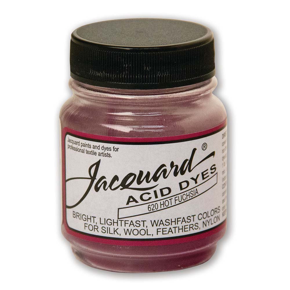 Jacquard Acid dye 620 Hot Fuchsia | Knitting yarn shop / dzijas veikals