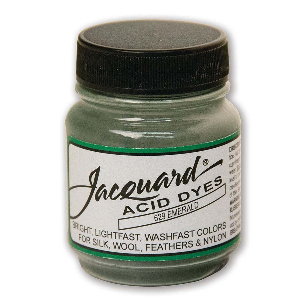 Jacquard Acid dye 629 Emerald | Knitting yarn shop / dzijas veikals