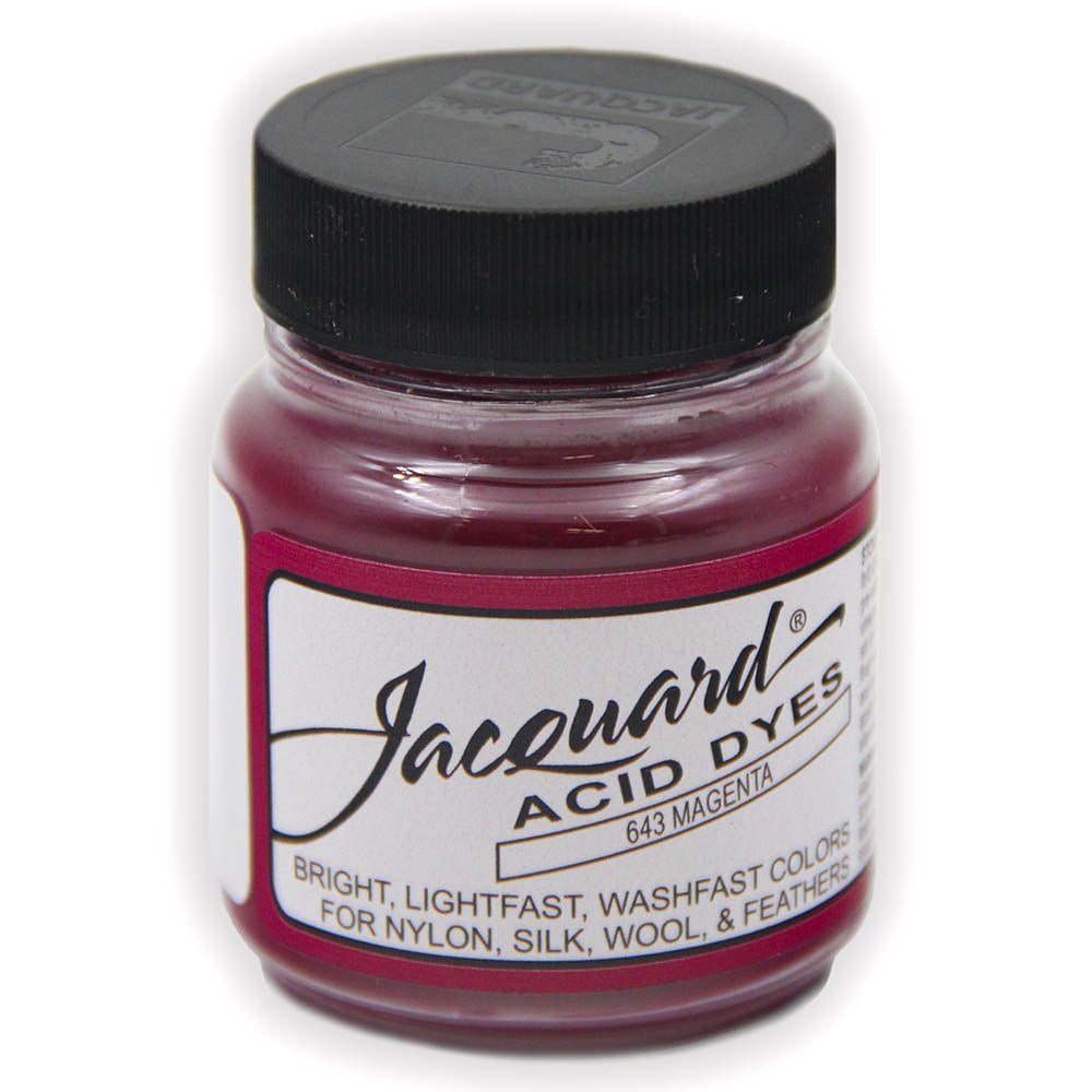 Jacquard Acid dye 643 Magenta | Knitting yarn shop / dzijas veikals