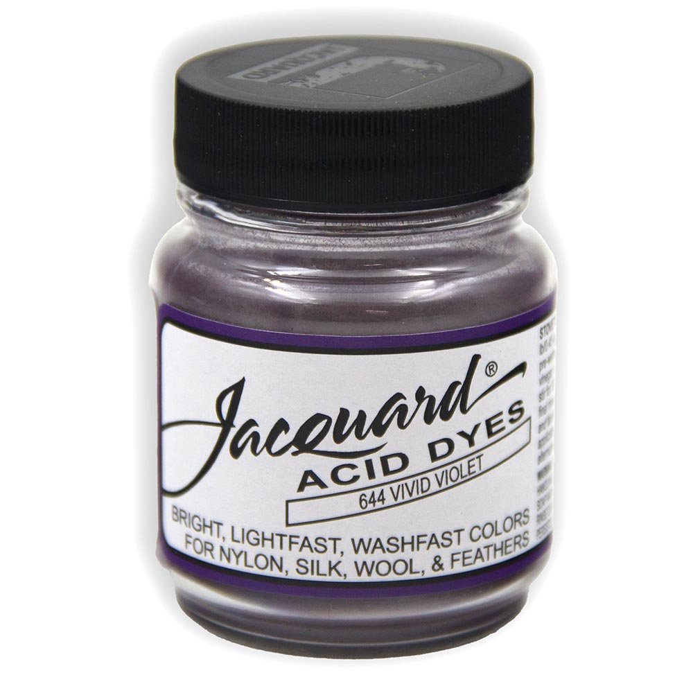 Jacquard Acid dye 644 Vivid Violet | Knitting yarn shop / dzijas veikals