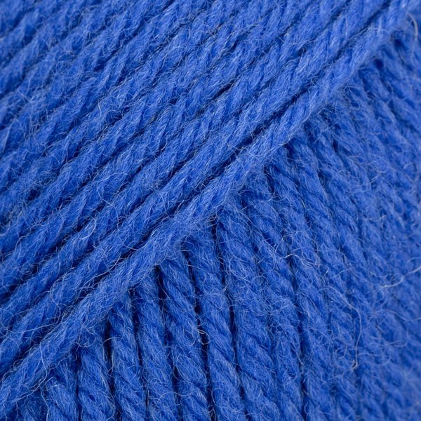 KARISMA UNI COLOUR 07 bright blue | Knitting yarn shop / dzijas veikals