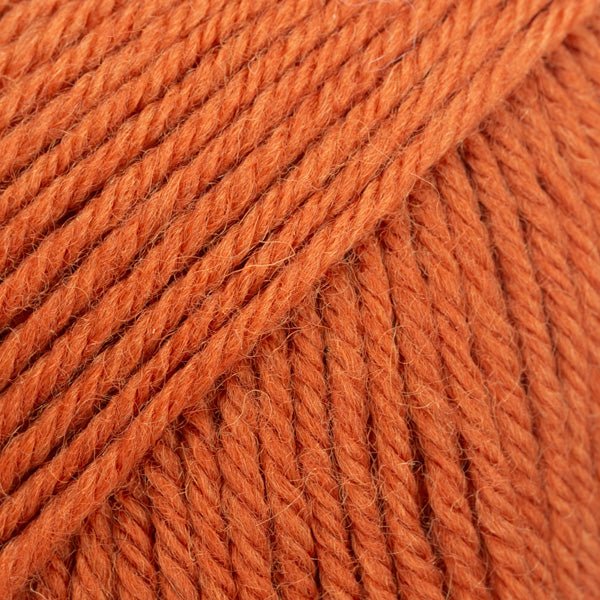 KARISMA UNI COLOUR 11 orange | Knitting yarn shop / dzijas veikals