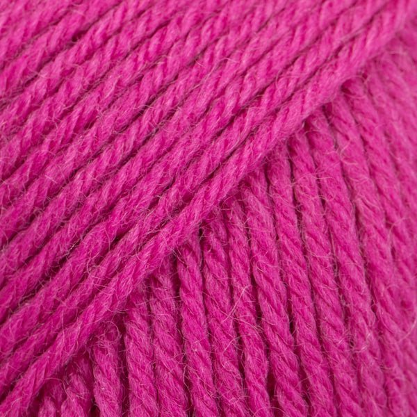 KARISMA UNI COLOUR 13 cerise | Knitting yarn shop / dzijas veikals