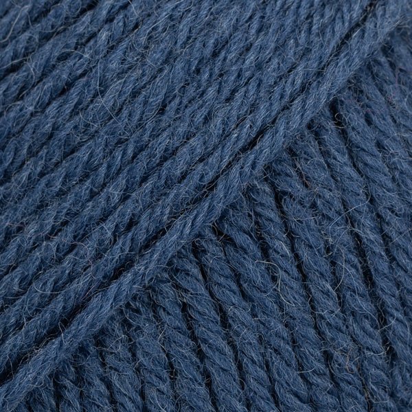 KARISMA UNI COLOUR 37 dark grey blue | Knitting yarn shop / dzijas veikals
