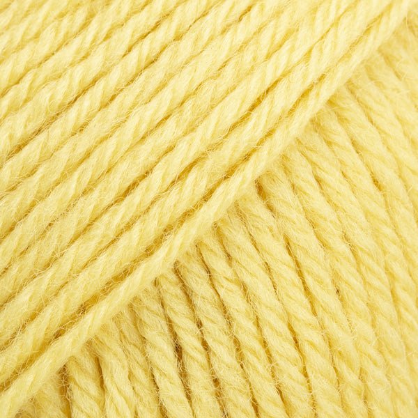 KARISMA UNI COLOUR 79 lemon | Knitting yarn shop / dzijas veikals