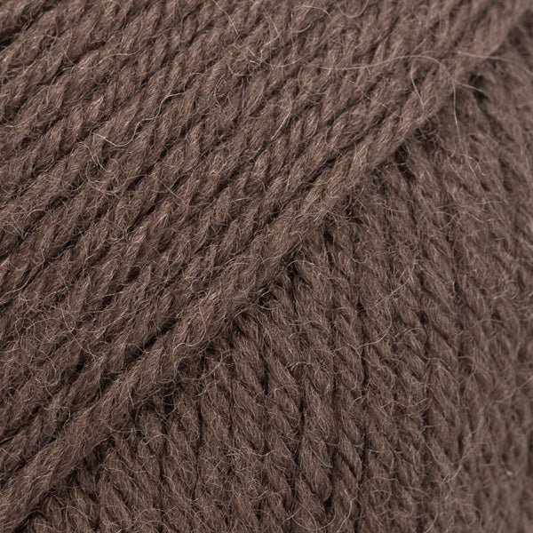 KARISMA UNICOLOR 04 chocolate brown | Knitting yarn shop / dzijas veikals