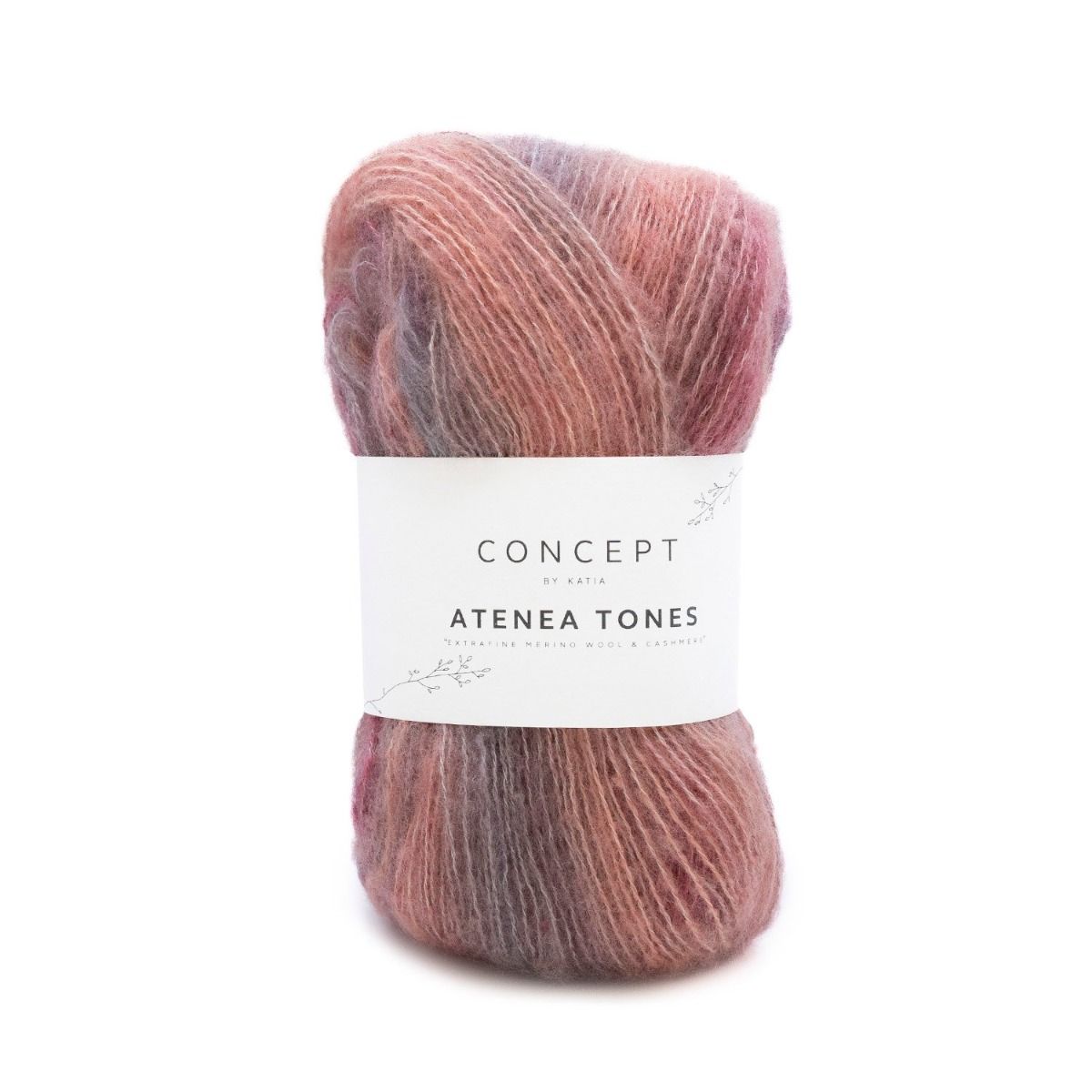 Katia Atenea Tones Yarn – Multicolor Wool, Cotton & Cashmere Blend ATENEA TONES 205 | Knitting yarn shop / dzijas veikals