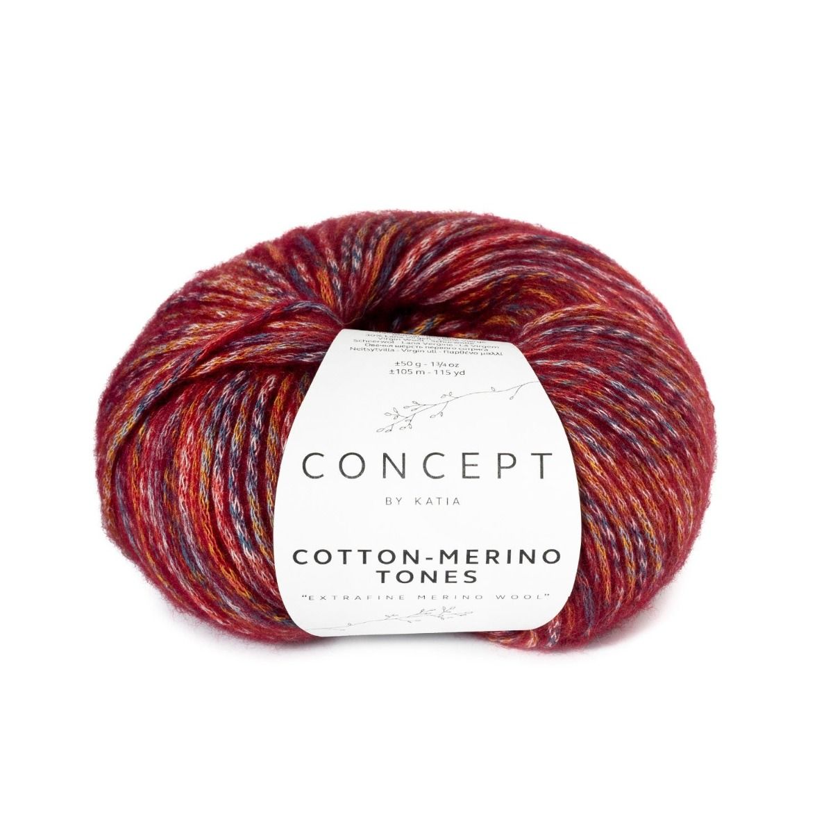 KATIA COTTON - MERINO TONES COTTON - MERINO TONES 303 | Knitting yarn shop / dzijas veikals